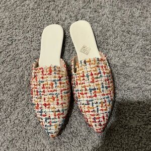 Shine sandals multi colors brand new size 8